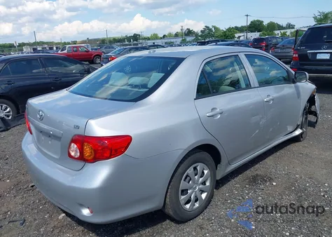 2010 Toyota Corolla Le из США, поврежденный, VIN 1NXBU4EE7AZ286623